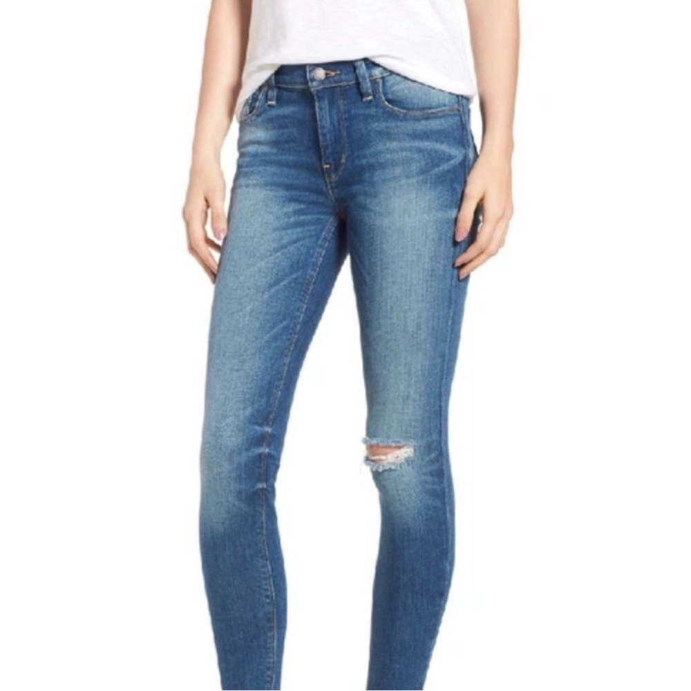 Hudson Jeans | Nico Midrise Super Skinny Medium Wash Jeans
